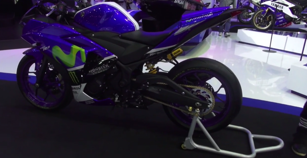 Clip Yamaha R3 tai Bangkok Motor Show 2015 - 3