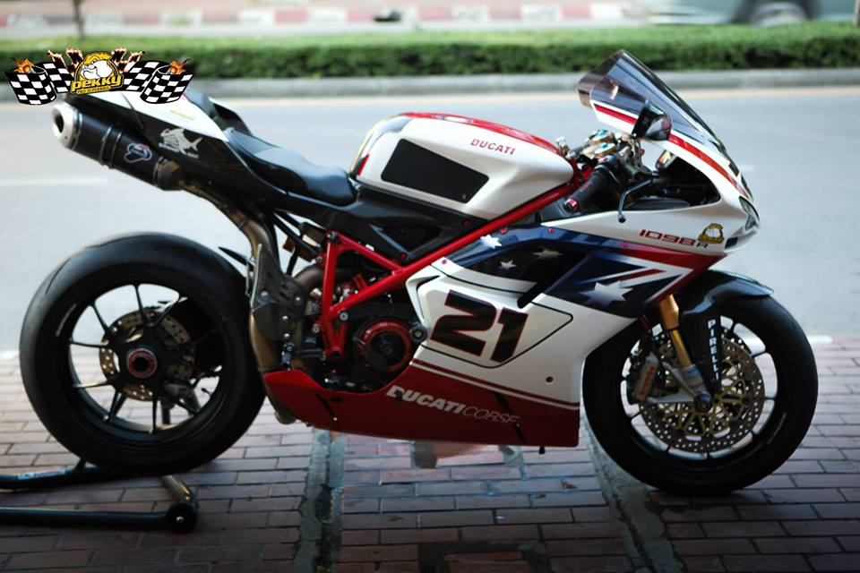 Ducati 1098R do tuyet dep cung phien ban Troy Bayliss
