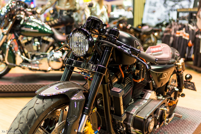 HarleyDavidson 48 Do Cafe Racer tai Bangkok Motor Show 2015 - 5