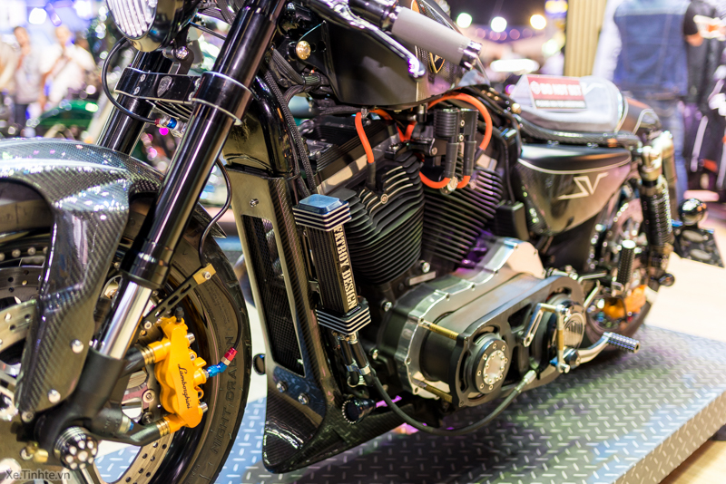 HarleyDavidson 48 Do Cafe Racer tai Bangkok Motor Show 2015 - 6