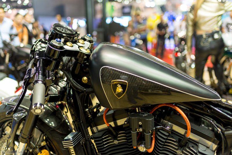 HarleyDavidson 48 Do Cafe Racer tai Bangkok Motor Show 2015 - 9