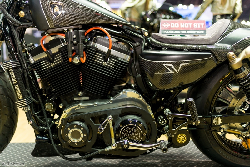 HarleyDavidson 48 Do Cafe Racer tai Bangkok Motor Show 2015 - 10