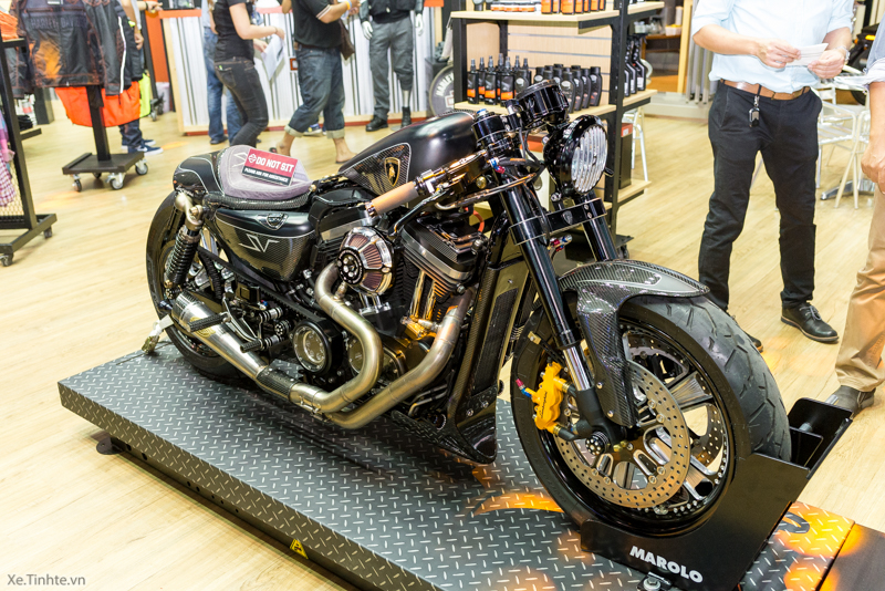 HarleyDavidson 48 Do Cafe Racer tai Bangkok Motor Show 2015 - 12