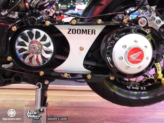 Honda Zoomer X do doc la voi phong cach Cafe Racer - 9