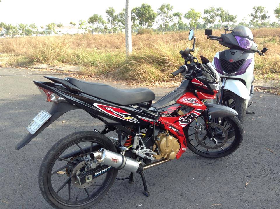 Suzuki Fx len dan ao Satria F150 - 4