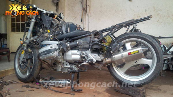 BMW R1100Rs do phong cach Cafe Racer thap nien 70 tai VN - 4