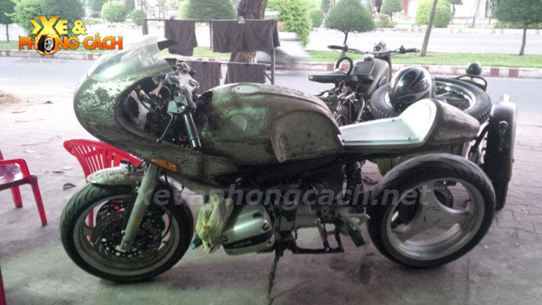 BMW R1100Rs do phong cach Cafe Racer thap nien 70 tai VN - 7