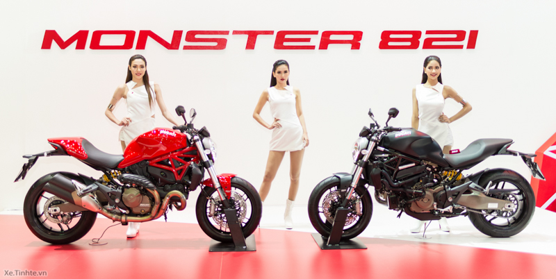 Can canh chiec Ducati Monster 821 Ban rut gon cua Monster 1200