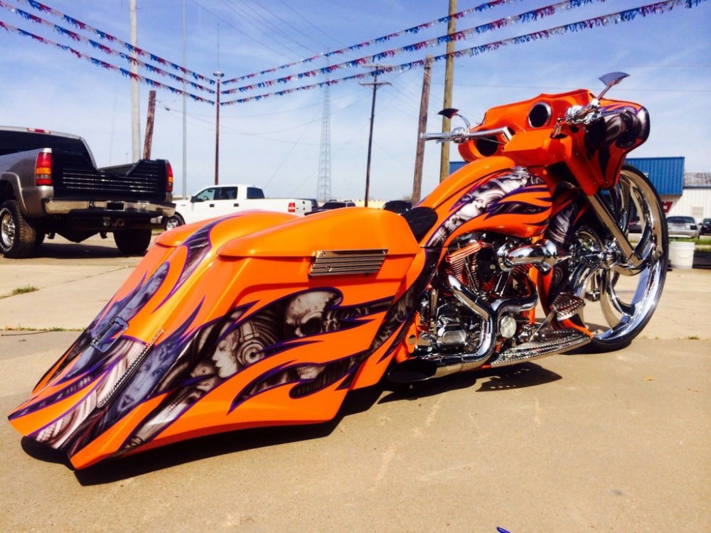 Can canh HarleyDavidson Touring Streetglide Custom do day ma mi - 2