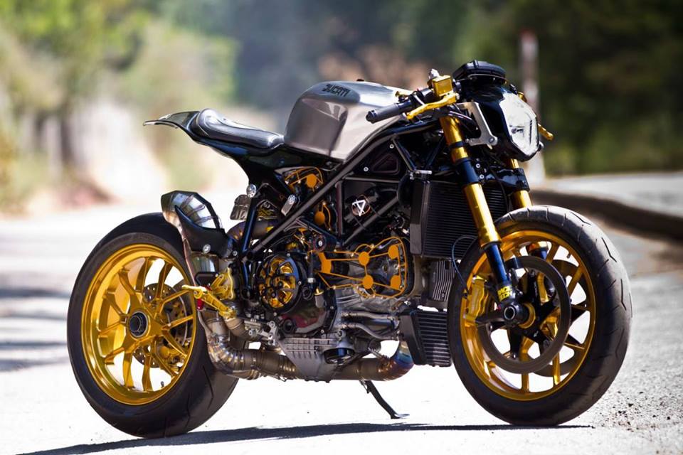 Ducati do phong cach Cafe Racer