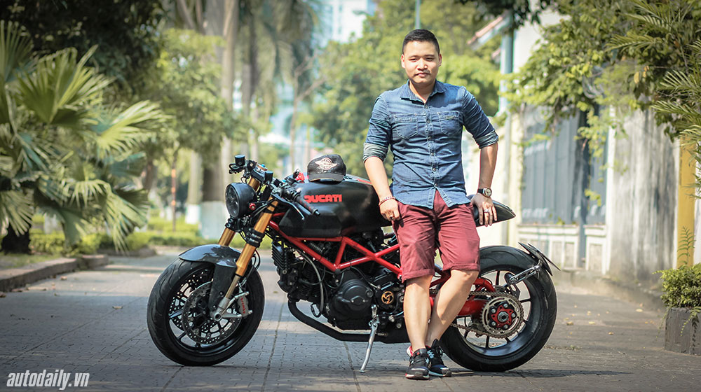 Ducati Monster 1000 sie do Cafe Racer doc nhat vo nhi tai Viet Nam