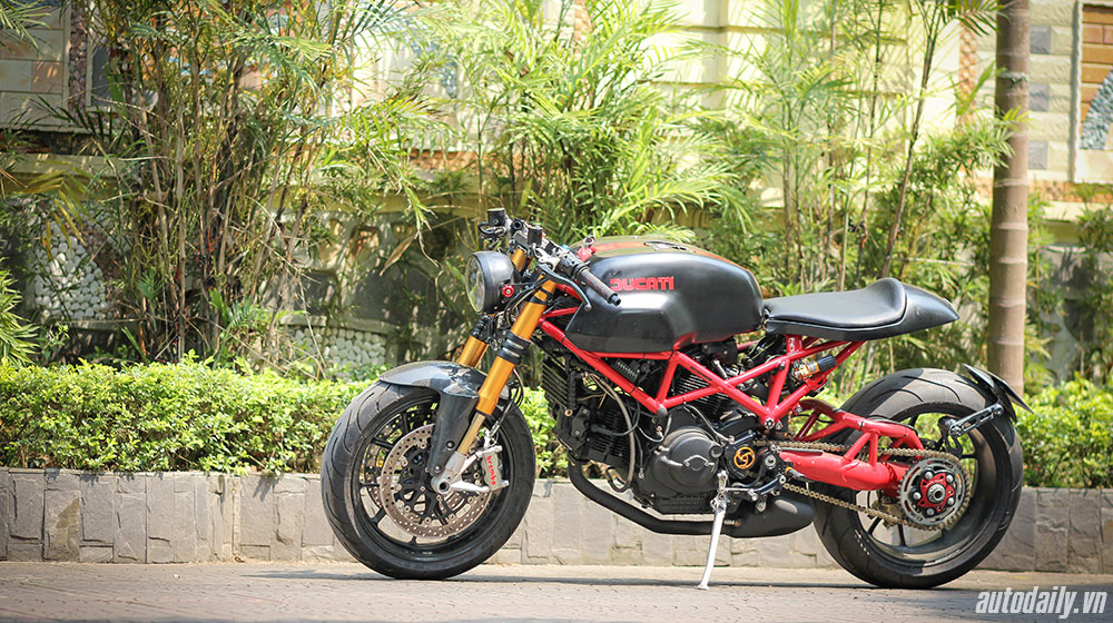 Ducati Monster 1000 sie do Cafe Racer doc nhat vo nhi tai Viet Nam - 2