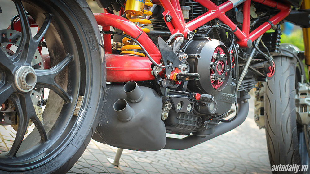 Ducati Monster 1000 sie do Cafe Racer doc nhat vo nhi tai Viet Nam - 9