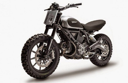 Ducati Scrambler Dirt Track Ban Concept Hoai Co nhung ca tinh - 4