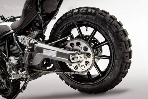 Ducati Scrambler Dirt Track Ban Concept Hoai Co nhung ca tinh - 7