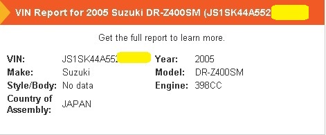 Ha Noi Ban Suzuki DRZ400 SM