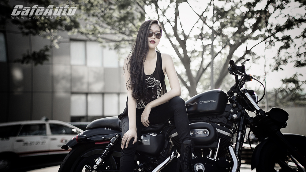 Harley Davidson Sportster Iron manh me ben nguoi dep chan dai - 10