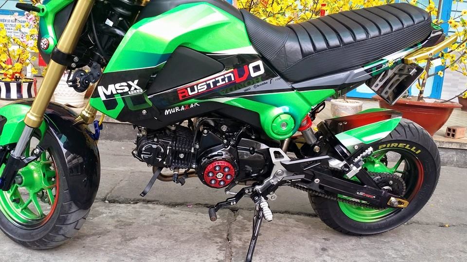 Honda MSX son Airbrush noi bat tai Sai Gon - 4