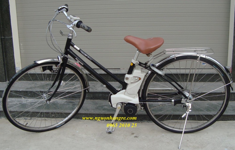 Xe đạp thể thao trợ lực Panasonic Hurryer mẫu MTB trợ điện Nhật Bản