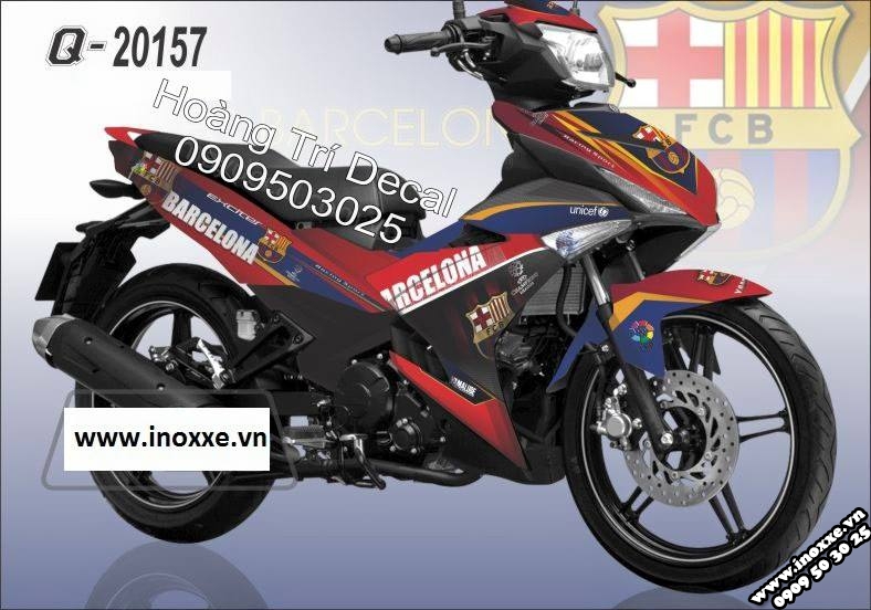 Tem xe Exciter 2015 phong cach