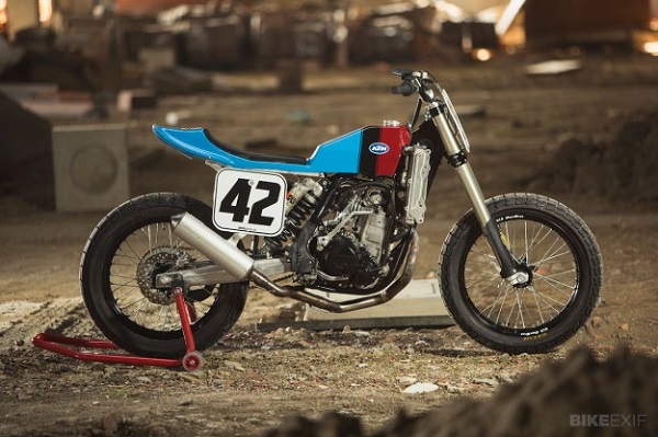 Chiem nguong KTM EXC450 do Flat Track dep me hoac