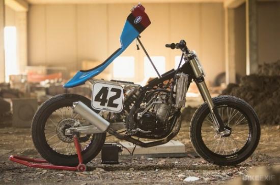 Chiem nguong KTM EXC450 do Flat Track dep me hoac - 5