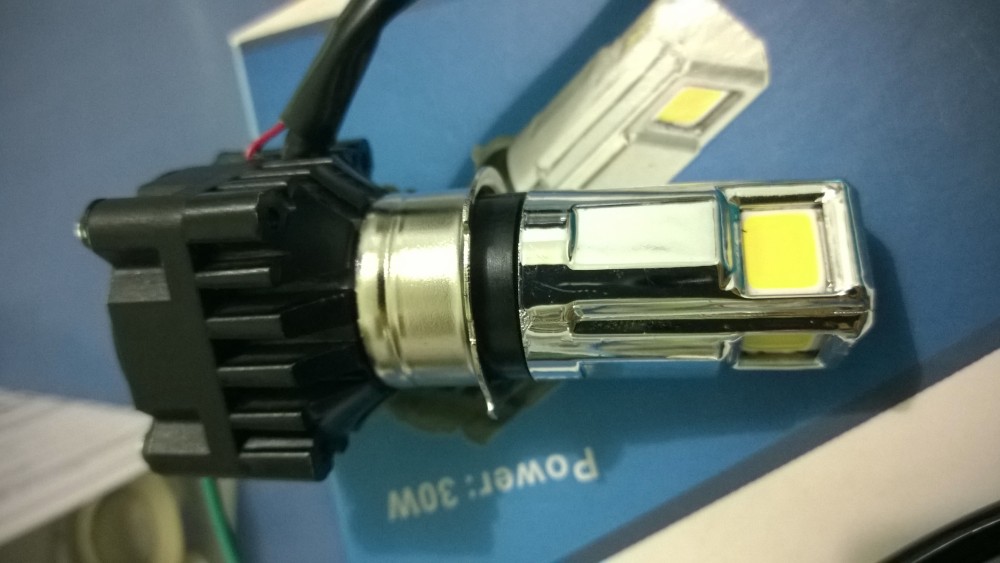 Den Pha LED cho xe may 380000 VND BH 6 thang bao lap dat - 2