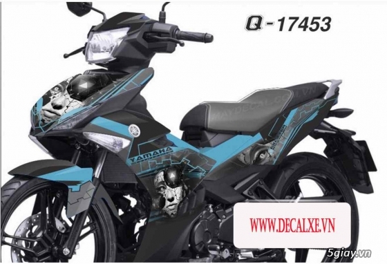 Dan decal tem Exciter 150 - 9