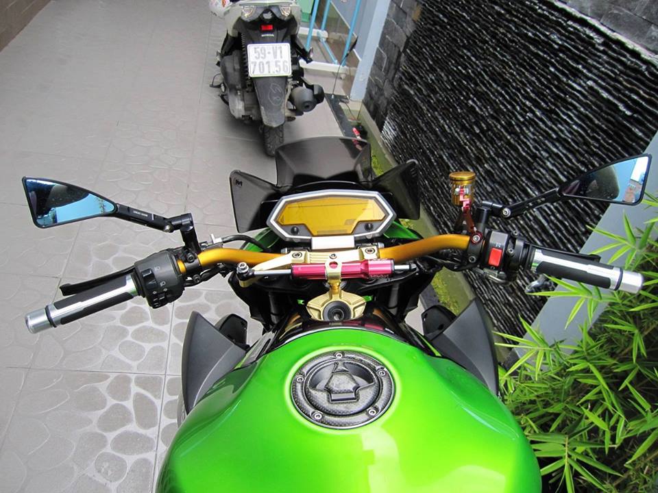 Kawasaki Z1000 do day phong cach cua biker Viet - 2