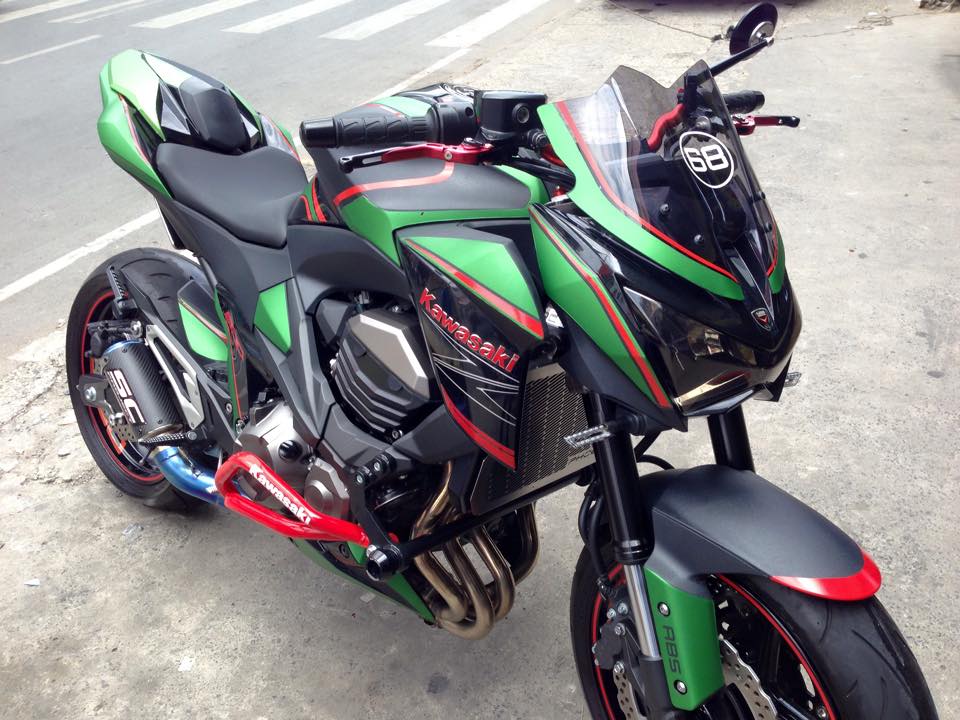 Kawasaki Z800 do sieu ngau cua biker Sai Thanh