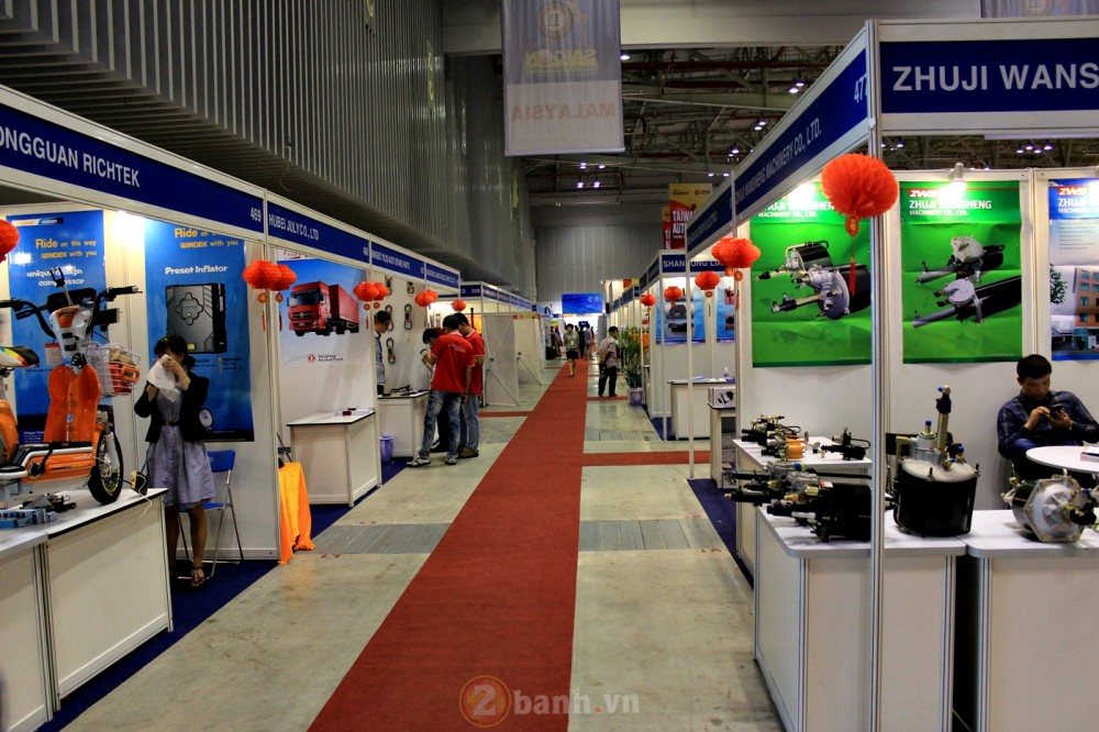 Nhung hinh anh ve trien lam Saigon Autotech 2015