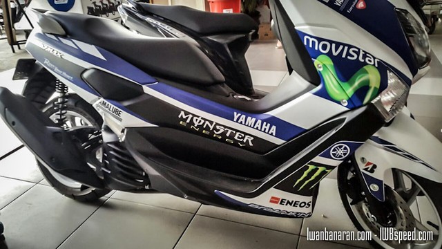 Yamaha NMAX 150 phien ban Movistar MotoGP - 2