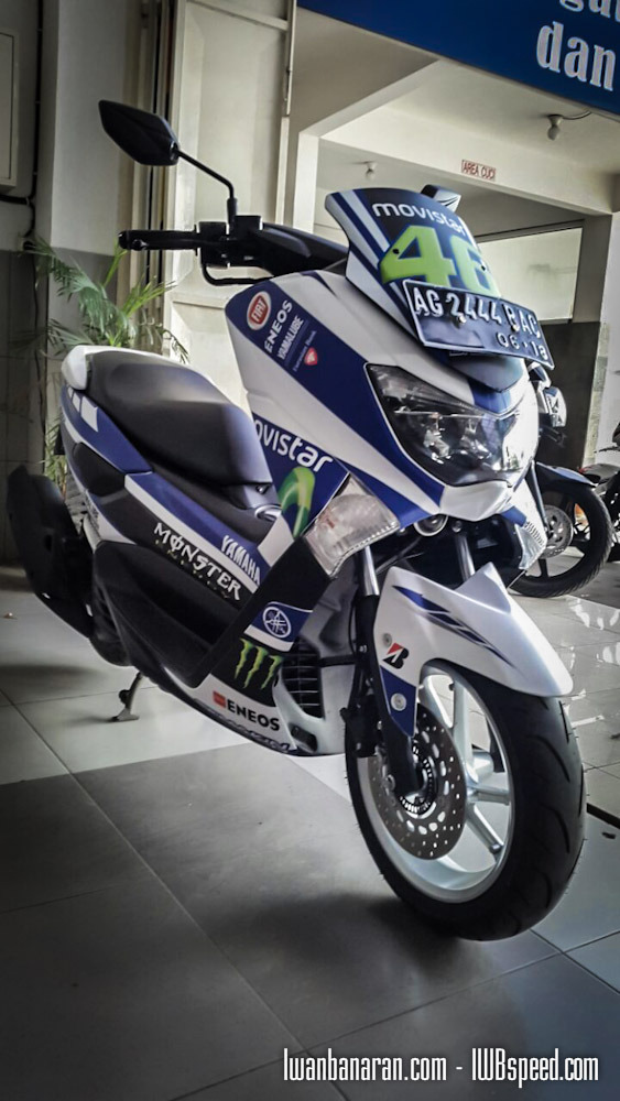 Yamaha NMAX 150 phien ban Movistar MotoGP - 9
