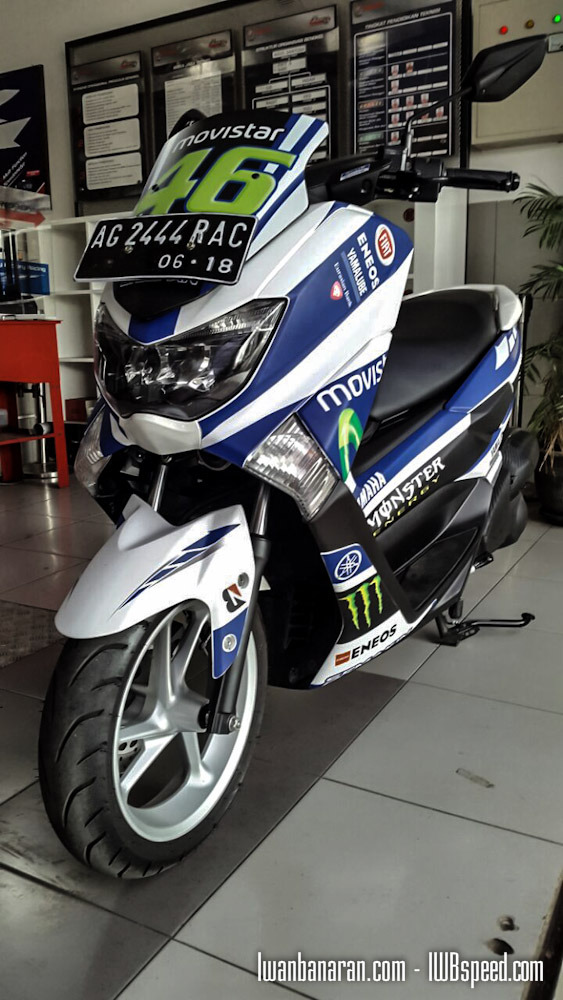 Yamaha NMAX 150 phien ban Movistar MotoGP - 10