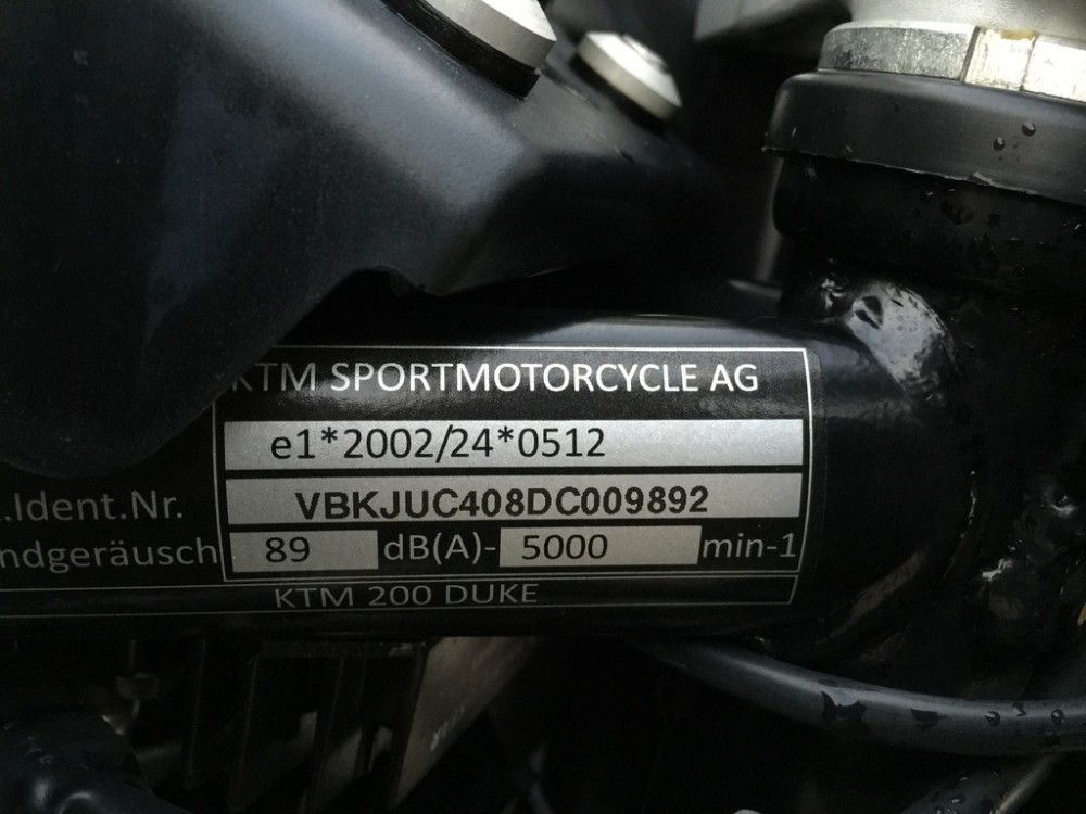 Ban KTM Duke 200 ABS 1669 km gia cuc tot - 3