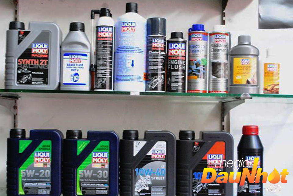 Cac san pham cham soc xe may cua Liqui Moly Made in Germany