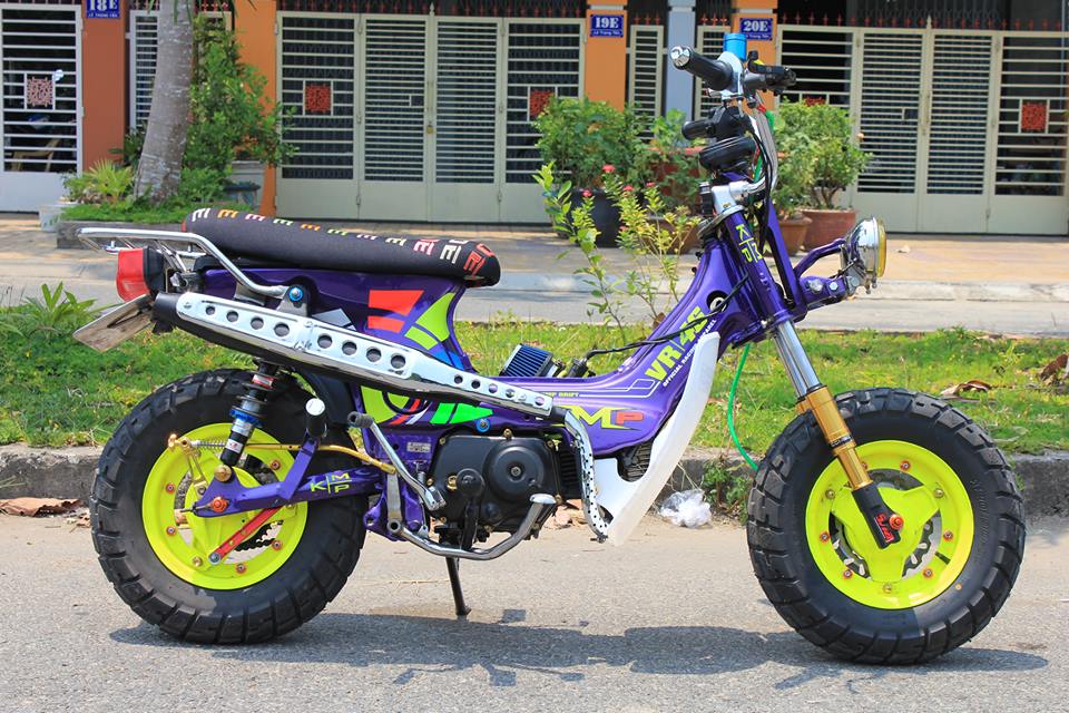 Chaly độ 1 càng 1 gắp ở Hà Nội made in Minibike Trung Khánh