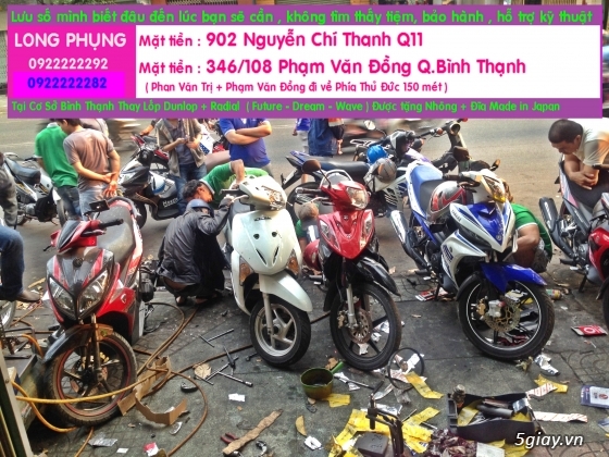 Long PhungVo xe khong ruot Chinh hang 100 HondaSuzukiYamahaSYMPiaggio - 5