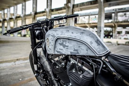 Harley Davidson moto chien do phong cach Streetfighter - 4