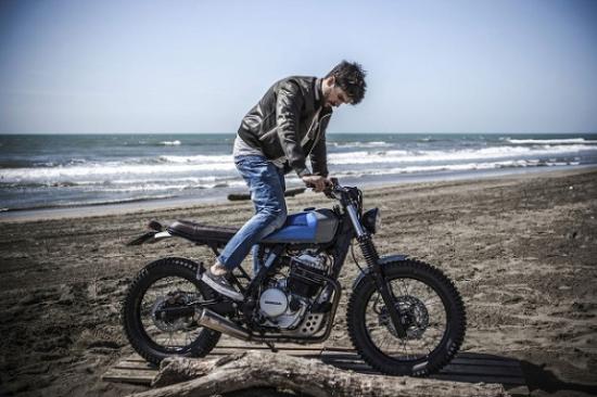 Honda Dominator NX650 chat choi cung phong cach Scrambler - 6