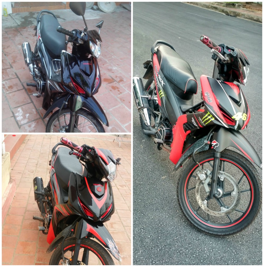 Honda Wave Rsx kieng nhe len dan chan Raider - 5