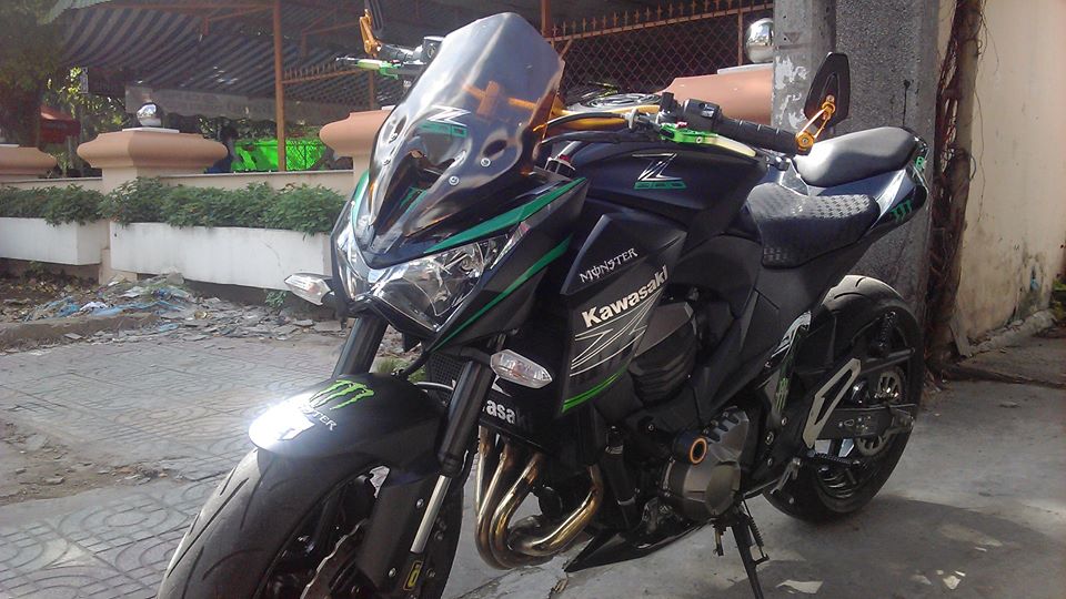 Kawasaki Z800 do phong cach tai Sai Gon - 2