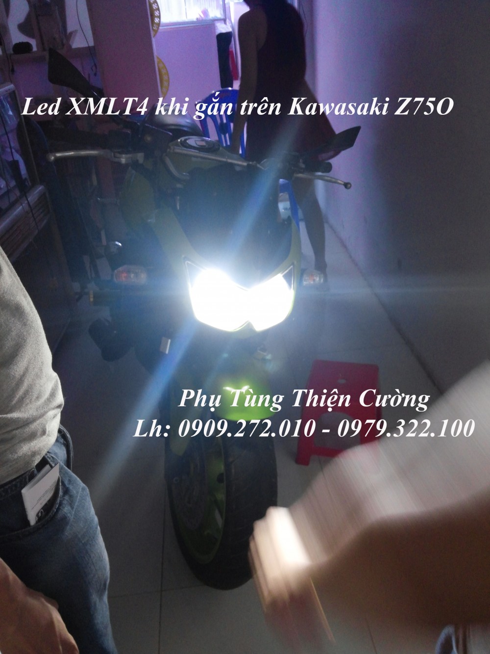 Bong den Led sieu sang danh cho Motor PKL Cree XMLT4 - 22