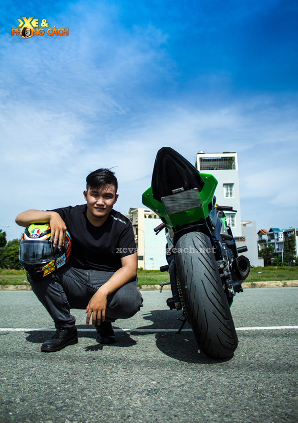 Cam nhan cua chang trai tre Sai Thanh voi niem dam me Yamaha R6 - 2