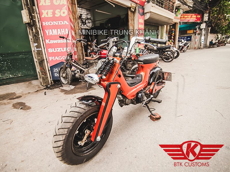 Chaly do 1 gap1 cang cua Minibike Trung Khanh - 2