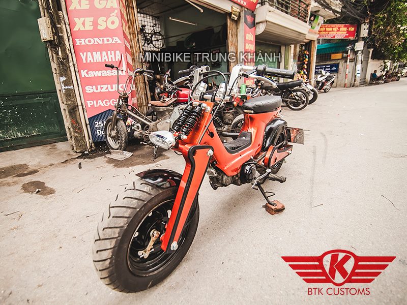 Chaly do 1 gap1 cang cua Minibike Trung Khanh - 2