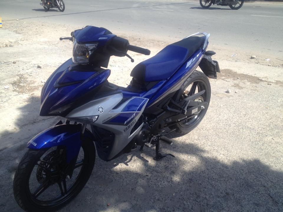 Exciter mau xanh GP 150doi 2015 xe dep leng keng zin chinh chu