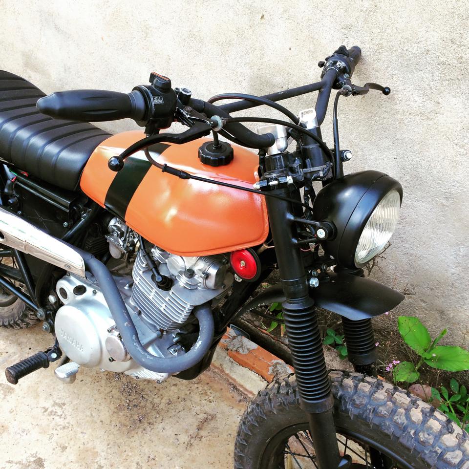 Hinh anh xe do Yamaha SR250 SCrambler - 4