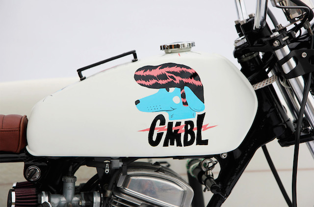 Honda CB 125 do Tracker cua tay me luot song - 7