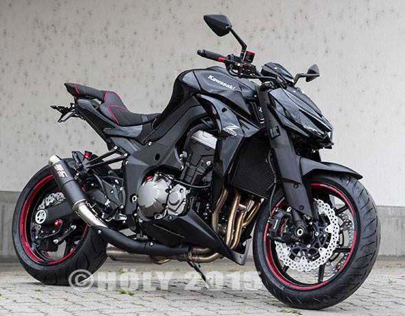 Kawasaki Z1000 2015 do ham ho day phong cach